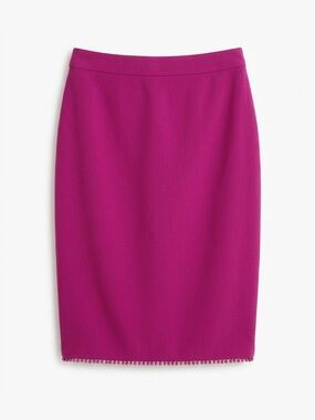 Ann Taylor Magenta Pencil Skirt